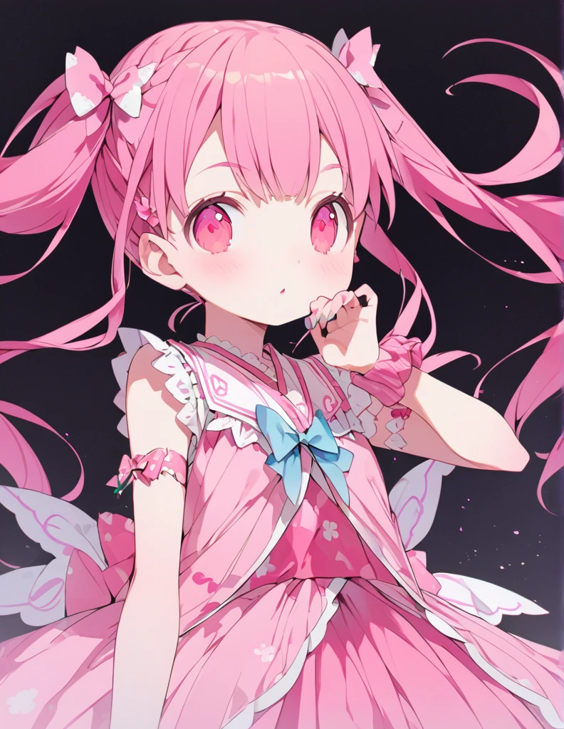 Pink haired loli-baba ジト目