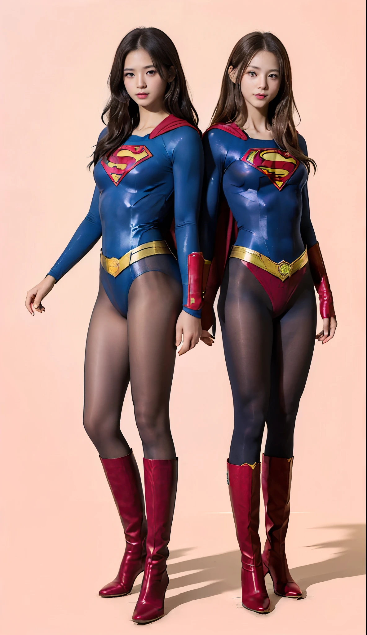 No background、(((Beautiful legs in black tights.)))、(((Legally express the beauty of your smile)))、((((Make the most of your original images)))、(((体にぴったりフィットするSupergirl Costume)))、(((Supergirl Costume)))、(((short and beautiful hair)))、(((suffering)))、(((Please wear black tights....、Wear red boots)))、((Best image quality、8K))、((Highest quality、8K、masterpiece:1.3))、(((Preserve background )))、Sharp focus:1.2、Beautiful woman with perfect figure:1.4、Slim Abs:1.2、Wet body:1.5、Highly detailed face and skin texture、8K