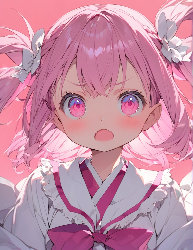 Pink haired -baba has a bad personality