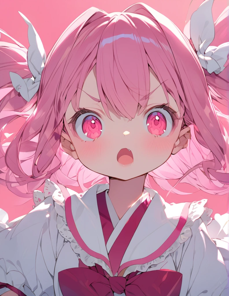 Pink haired loli-baba has a bad personality　masterpiece　
