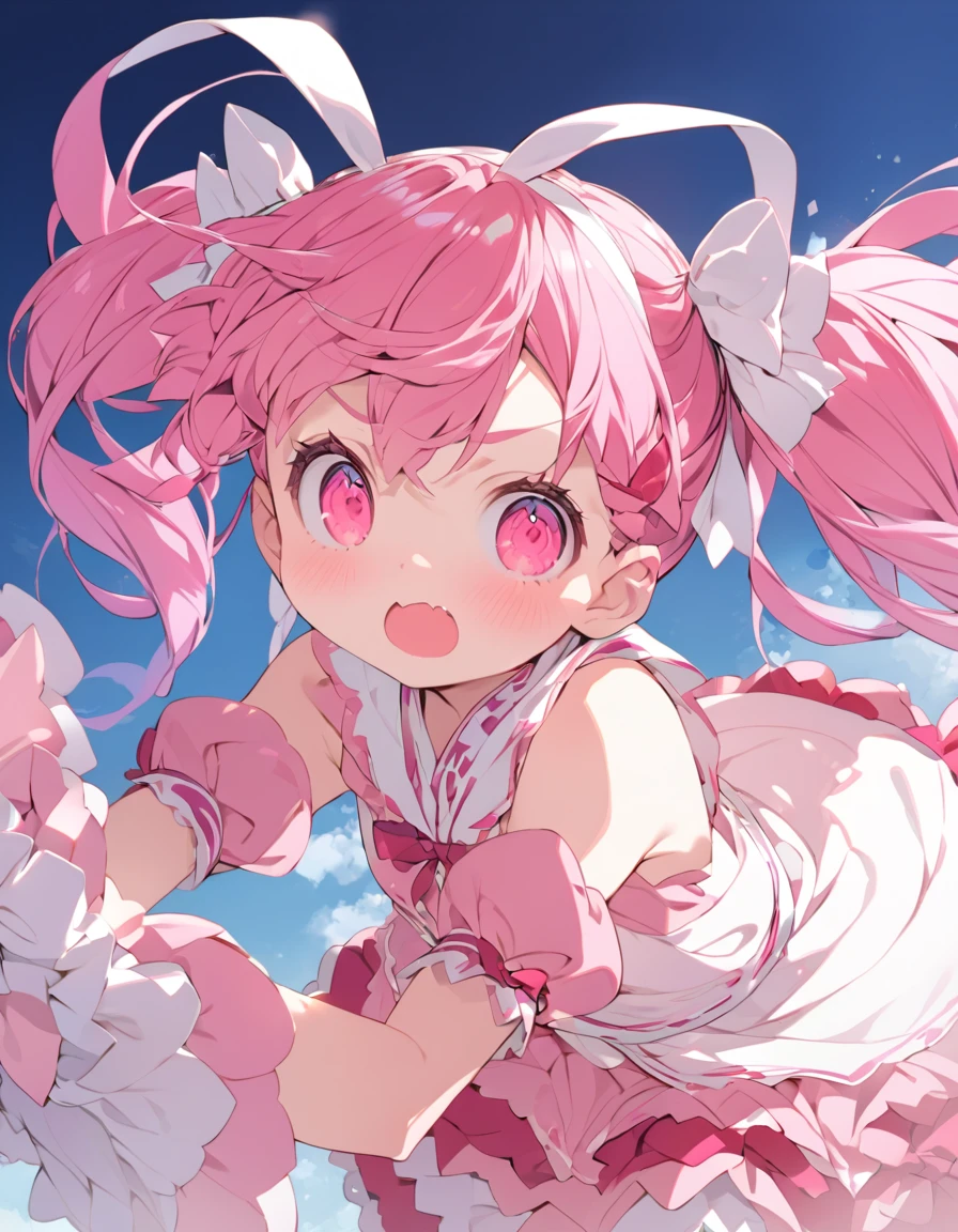 Pink haired loli-baba has a bad personality　masterpiece　
