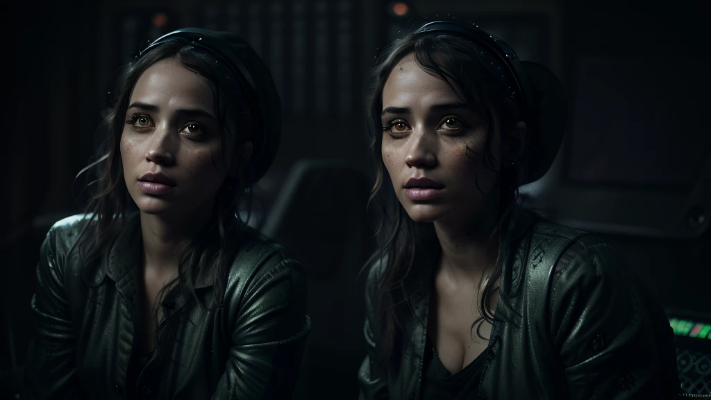 (ana de armas)photo of one savage badass hip hop female rapper, 1women ,((detailed music studio: 1.4)), Witch hat, (detailed faces: 1.4), highres, RAW photo 8k uhd, dslr, , ((cinematic light)), colorful, hyper detail, dramatic light, intricate details, (best lighting, an extremely delicate and beautiful), abstract colors, Disgusted face, looking down to viewer, deep eyes, glare eyes, , (smoother lighting:1.05), (increase cinematic lighting quality:0.9), ,(detailed sing: 1.4), (happy face)
