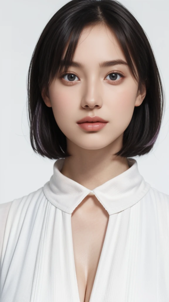 (((Clear White Background))),
yellow and black outfit with a red collar,cape,cleavage,
helmet,
short hair,purple eyes, purple hair,
1 girl, 20yo,Young female,Beautiful Finger,Beautiful long legs,Beautiful body,
Beautiful Nose,Beautiful character design, perfect eyes, perfect face,expressive eyes,perfect balance,
looking at viewer,(Focus on her face),closed mouth, (innocent_big_eyes:1.0),(Light_Smile:0.3),
official art,extremely detailed CG unity 8k wallpaper, perfect lighting,Colorful, Bright_Front_face_Lighting,White skin,
(masterpiece:1.0),(best_quality:1.0), ultra high res,4K,ultra-detailed,
photography, 8K, HDR, highres, absurdres:1.2, Kodak portra 400, film grain, blurry background, bokeh:1.2, lens flare, (vibrant_color:1.2),professional photograph,
(Beautiful,huge_Breasts:1.4), (beautiful_face:1.5),(narrow_waist),