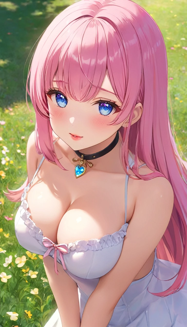 {{{{{16k}}}}}, {{{{{She is forcibly transformed into a love doll without her will, fitted with a collar and turned into a silicone love doll, and when a large amount of silicone is poured into her, her breasts become even larger and deeper with cleavage, her face is changed into a pretty feminine expression, her eyes are changed into fake ones, she is made into a short girl, her body, face, pose, hair, etc. are all altered as the master wants them to be. The body, face, pose, and hair are all altered to the master's liking}}}}},{{{{{Ultra High-resolution realistic movie of neat virgin silicone love doll as pretty as a actress in Grass schoolyard, She's in the middle school, but she's too well developed, her tits are too beautiful}}}}},{{Extremely detailed}},{{{{{dye her cheeks flush and integrated her head pure small, thick lips, Enchanting thick gross idol's Lips}}}}},{{{{{bang hair}}}}},{{{{{She get more attractive and smoother her body, Her white tits are so fluffy, and are depicted in great detail, but her sex appeal from her neck fills the schoolyard, her bodyline and tits and hips are getting cuter and cuter, She has been reborn as a pretty one-in-a-thousand-year girl with a sparkling aura of cuteness}}}}}
