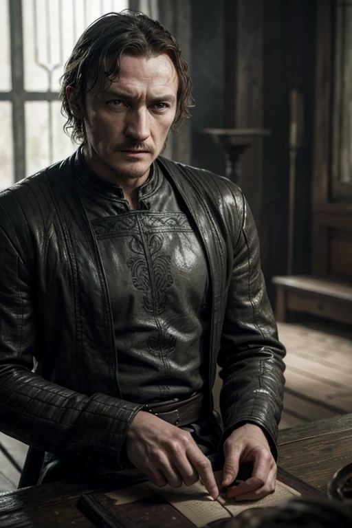 an image of ser bronn from blackwater from game of thrones, which is more or less the same but with a personal touch
