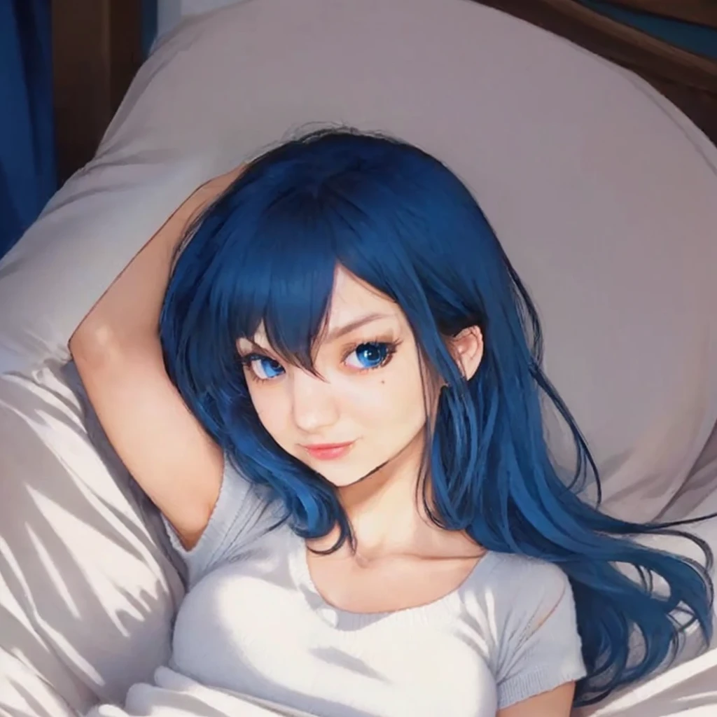 Top quality, masterpiece, Ultra-high resolution, Reality, 1 girl, Off-shoulder, knitting, Smile, Smile, Slightly visible, Extra large size_sweater, Soft lighting, Delicate skin, Bangs, Black Hair, Clear eyes, Short Bob Hairstyle, transparency, Japan, Korean, Beautiful woman, Above the eyes, lip gloss, Black chunky necklace, teardrop, Mole on chest, Bright spots in the eyes