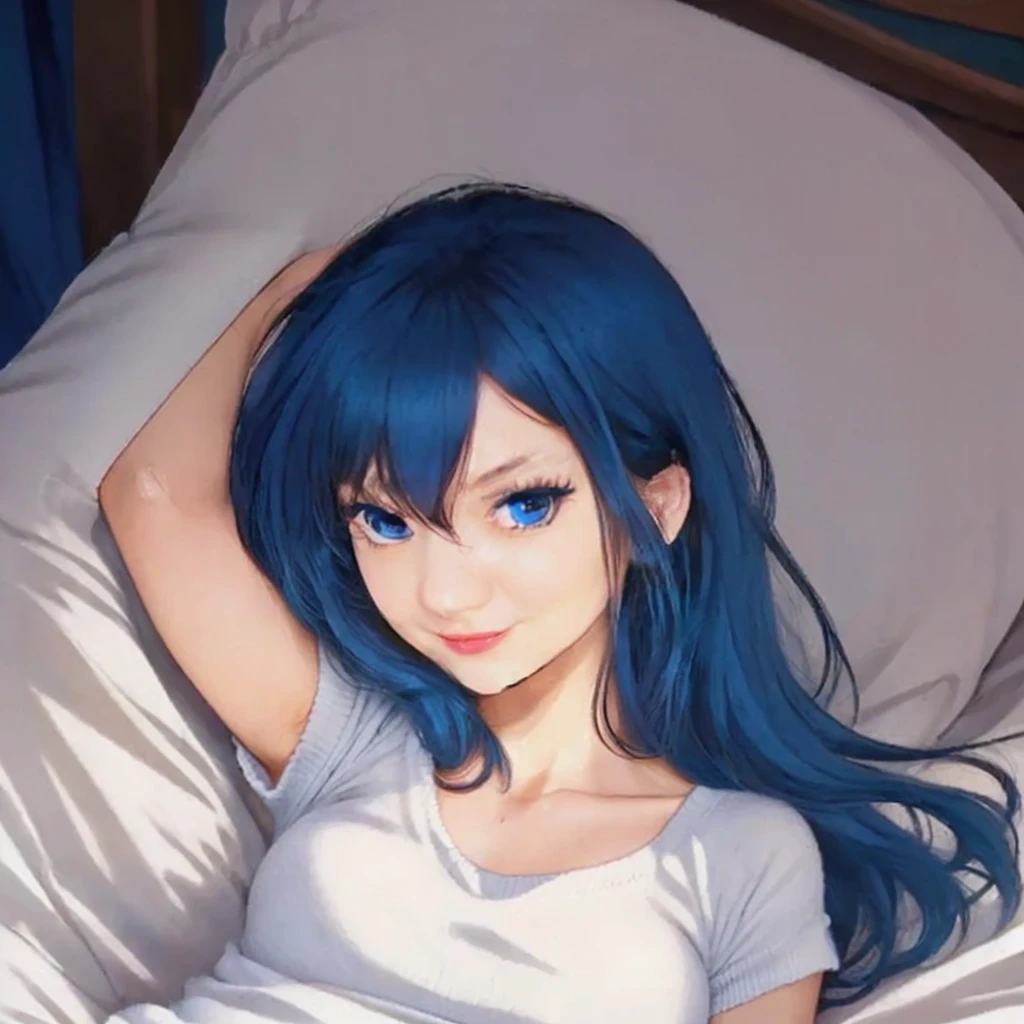 Top quality, masterpiece, Ultra-high resolution, Reality, 1 girl, Off-shoulder, knitting, Smile, Smile, Slightly visible, Extra large size_sweater, Soft lighting, Delicate skin, Bangs, Black Hair, Clear eyes, Short Bob Hairstyle, transparency, Japan, Korean, Beautiful woman, Above the eyes, lip gloss, Black chunky necklace, teardrop, Mole on chest, Bright spots in the eyes