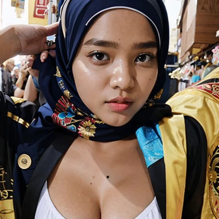 (masterpiece, best quality:1.2), 1girl, solo, hijab