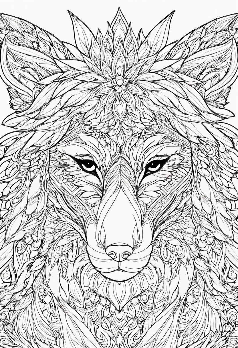 complete image within a margin around the image, leave indentation margin on a coloring page with a random animal coloring in black and white, Coloring book outline, Detailed line art, clean coloring book page, stylized lines, art outline, detailed drawing in 4k, line art coloring page, detailed art, hyper Detailed line art, detailed digital drawing, Coloring Pages, coloring pages, extremely fine linear ink iamgen when centered