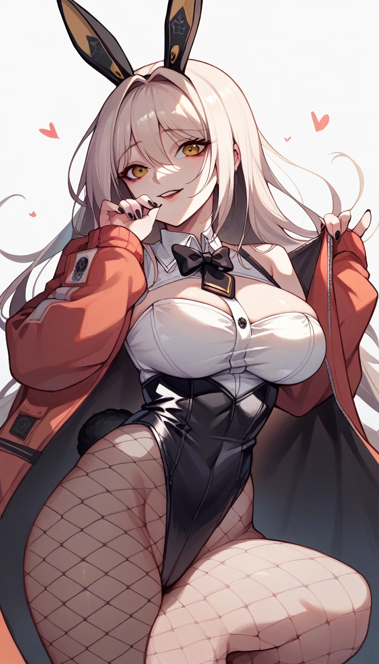 Noir (NIKKE) bunny black