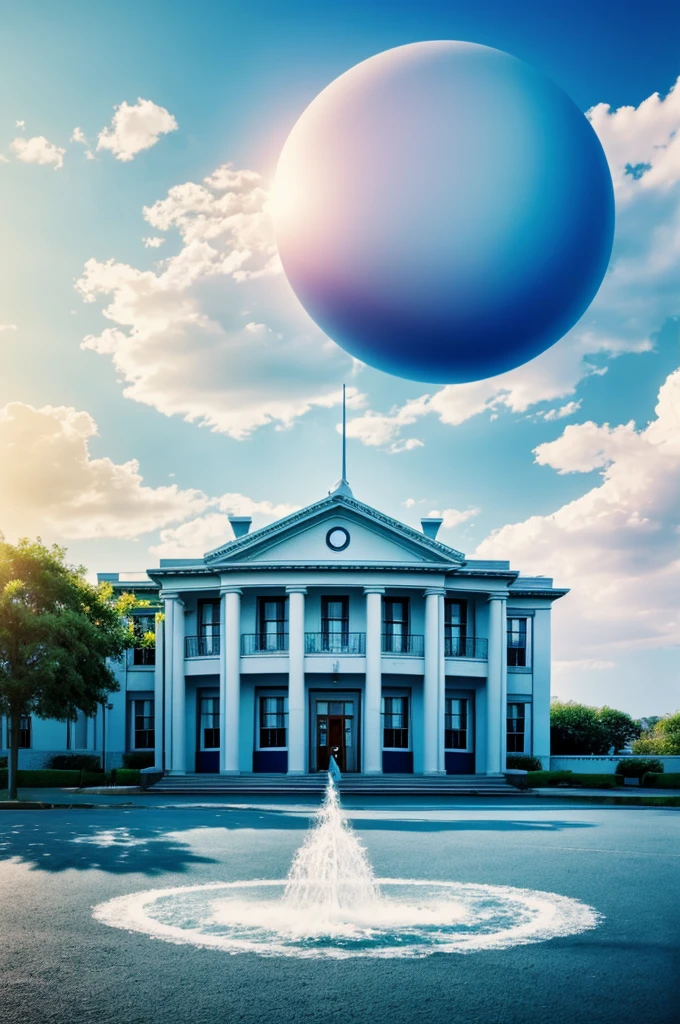 Create an image of an dream imagination school