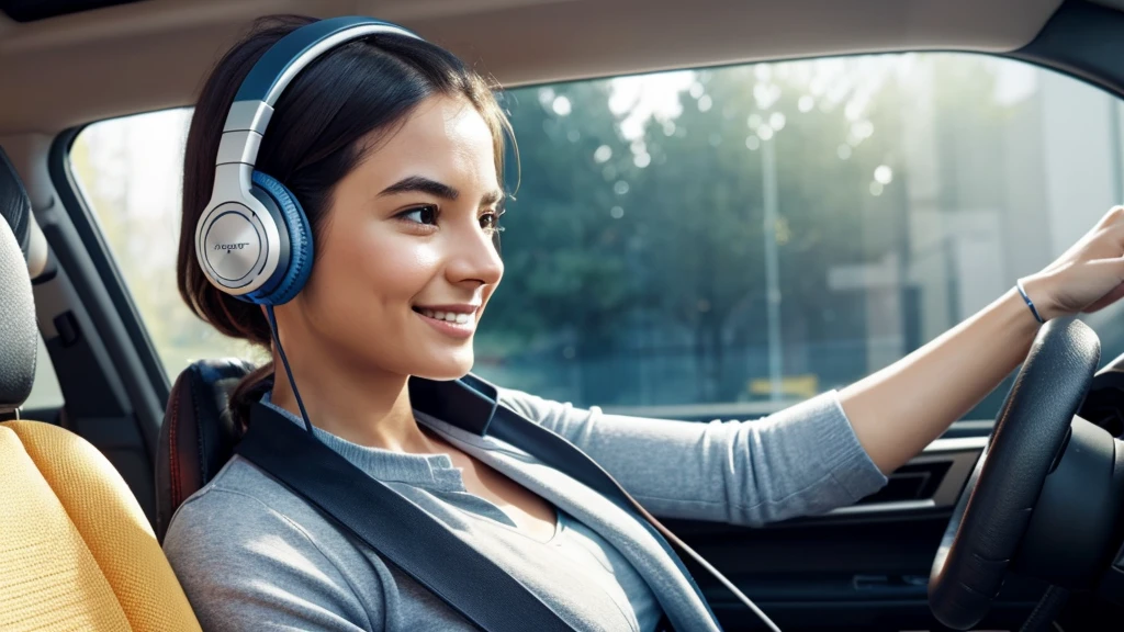 "Transform Your Daily Tasks with Audible!"
Background: A dynamic background that incorporates elements of commuting, working out, and doing chores (e.g., a car, headphones, a book, and a vacuum cleaner).
Main Image: A person wearing headphones, looking excited and immersed in an audiobook, with a background that transitions from mundane tasks to thrilling adventures.