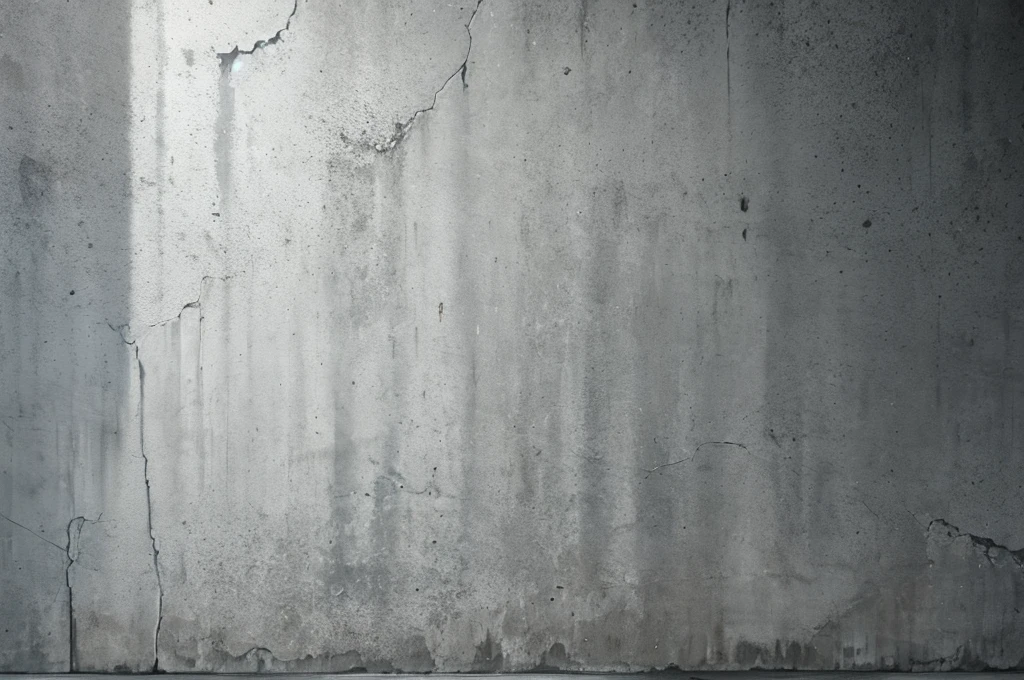 Texture of a grungy white concrete wall as a background or wallpaper
