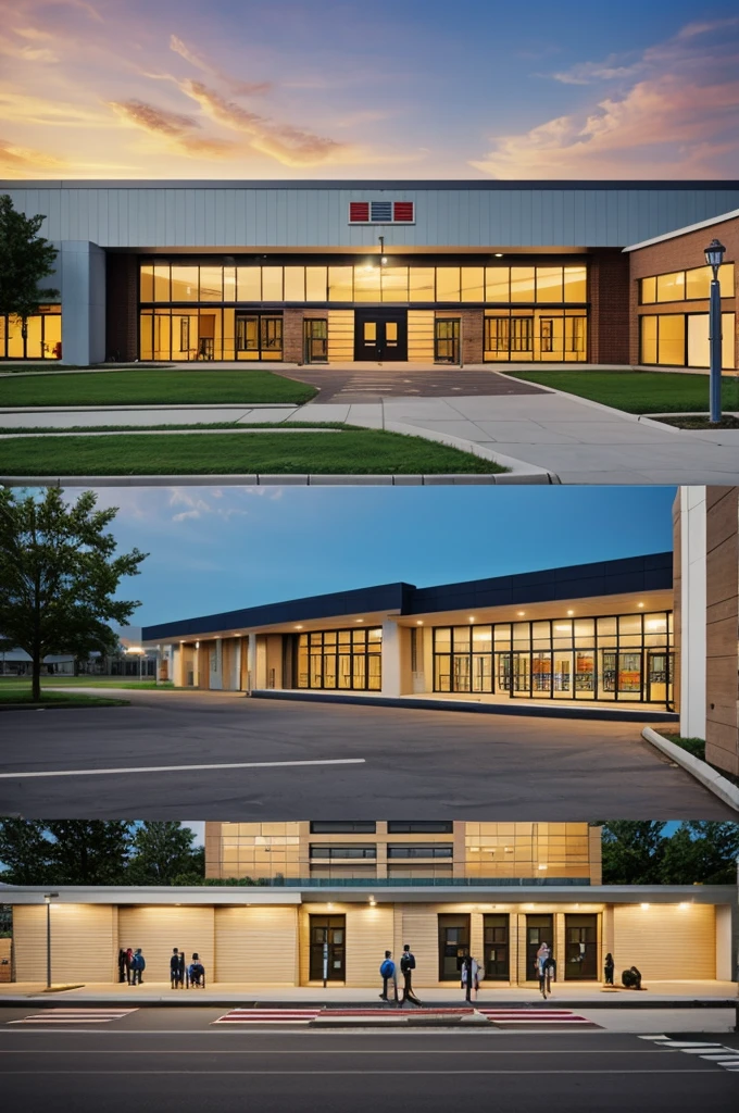 Create an image of a school