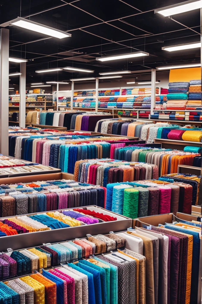 Fabric store in space