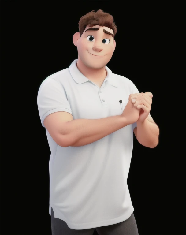 a man disney pixar style, high qualiy, best qualityer