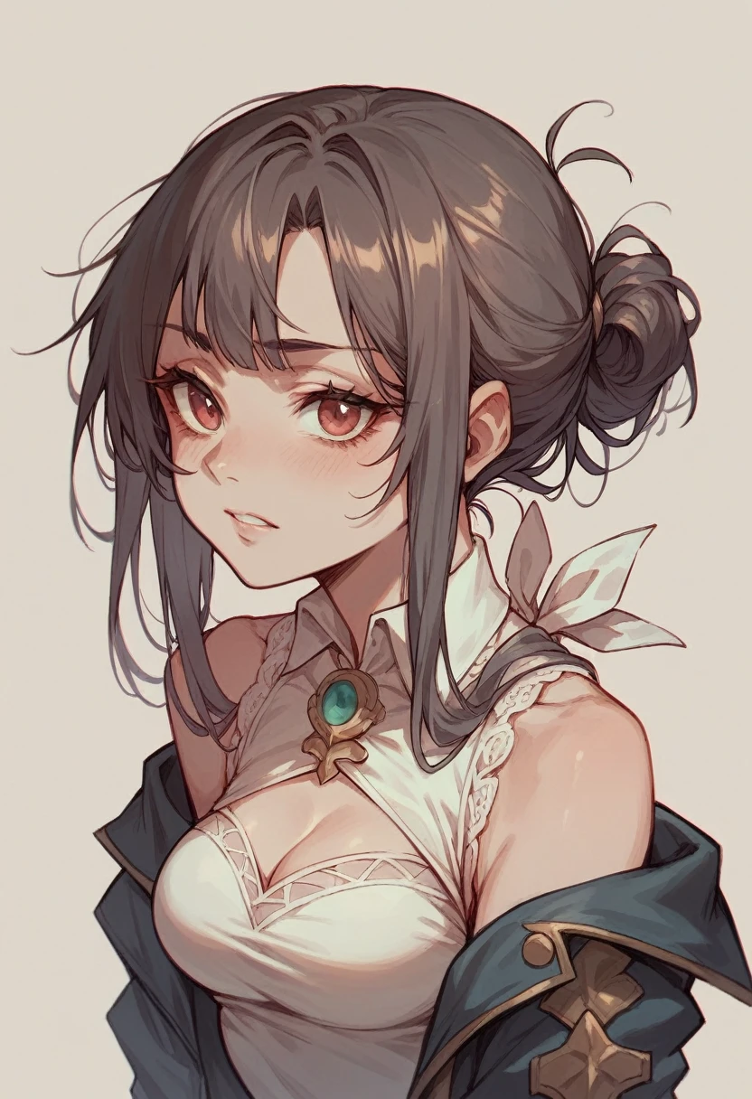 Girl without clothes