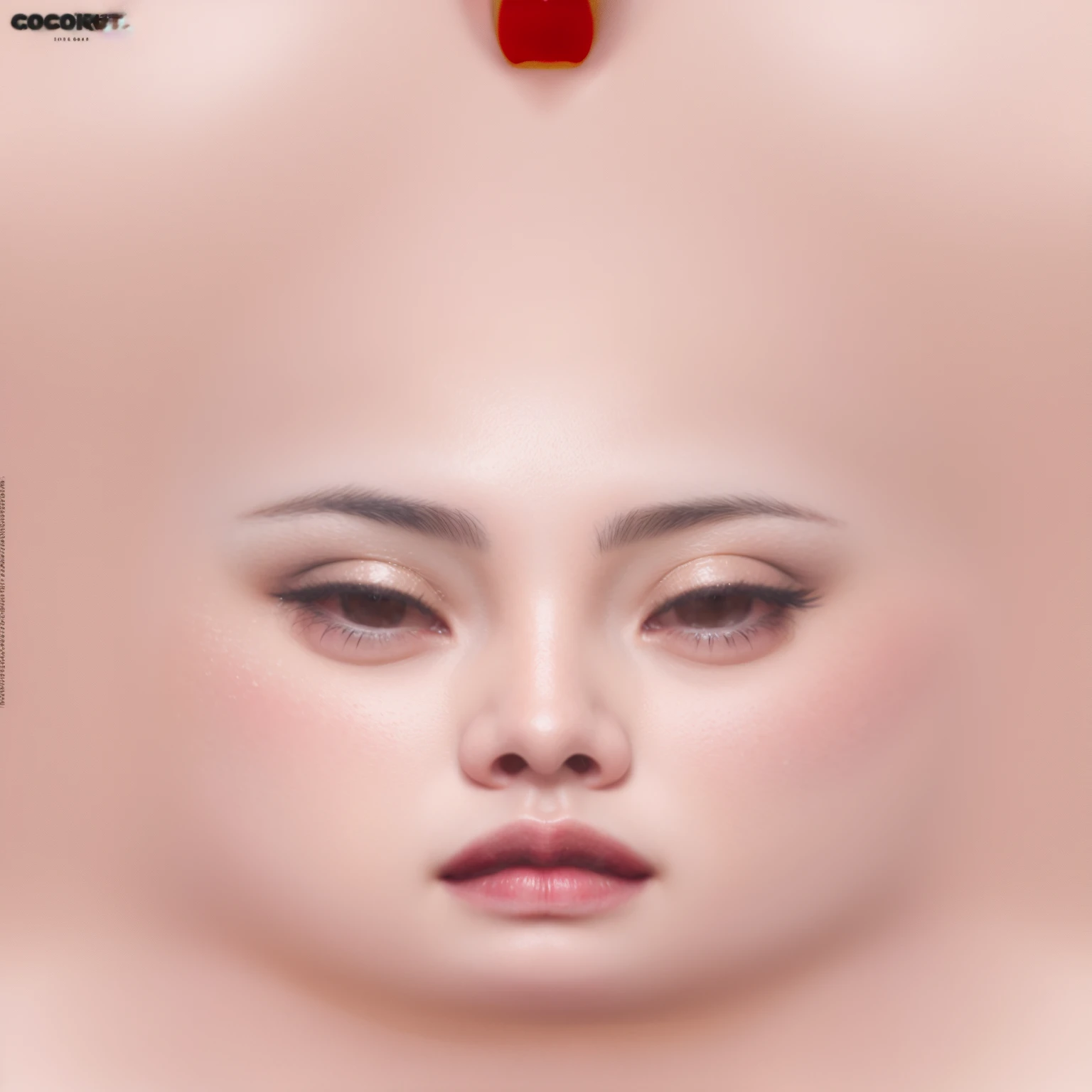 8k resolution, thick brows, pores, realistic, glossy skin, no lashes, high quality, high display