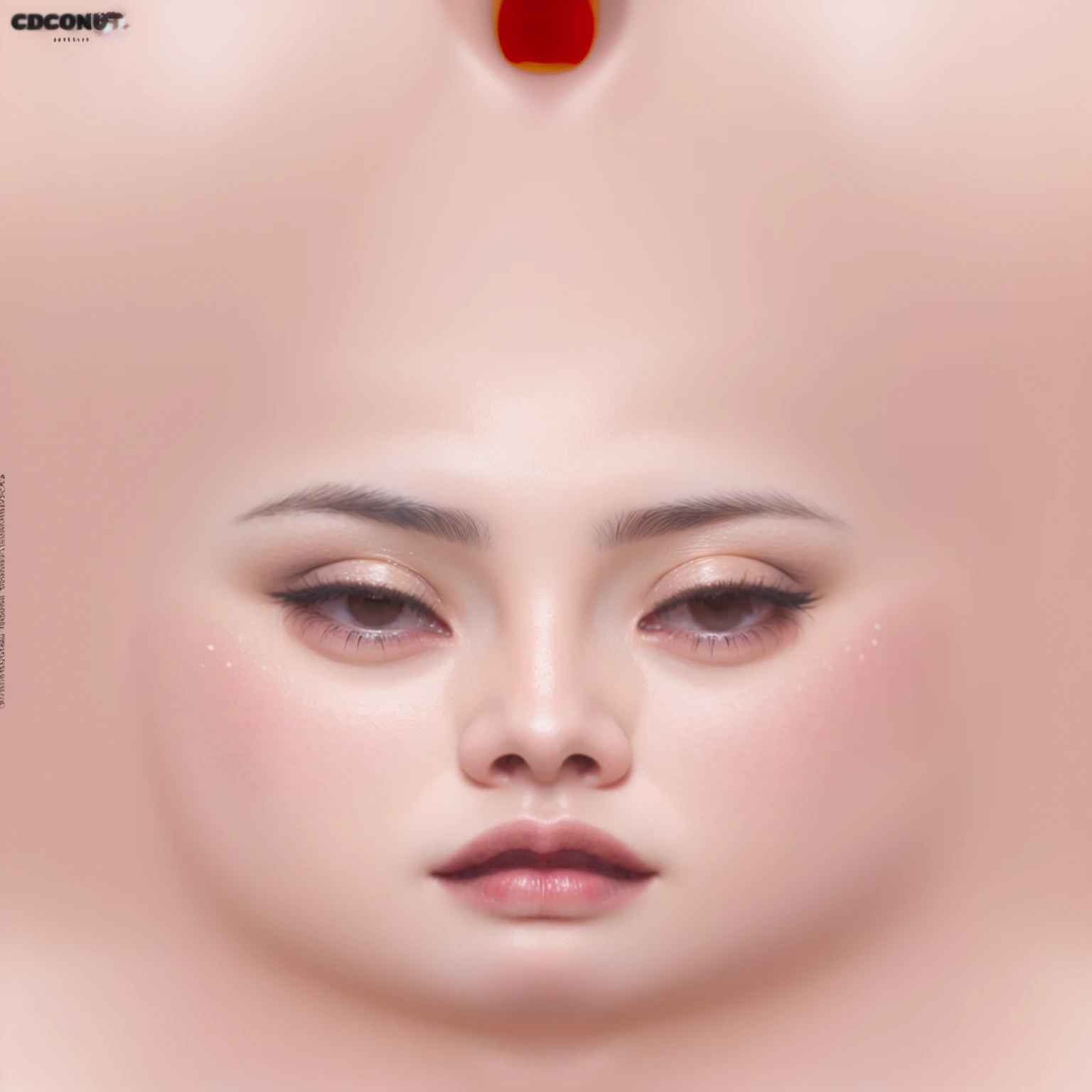 8k resolution, thick brows, pores, realistic, glossy skin, no lashes, high quality, high display