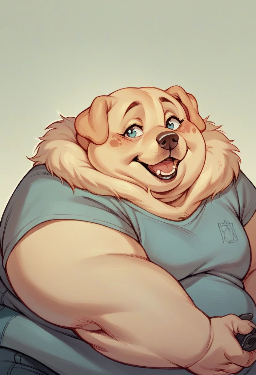 Fat ssbbw obese globen retriever