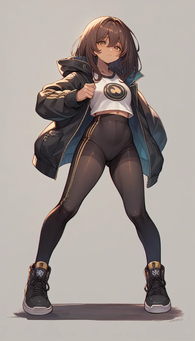 Noir (nod) uma leggings foto 4k