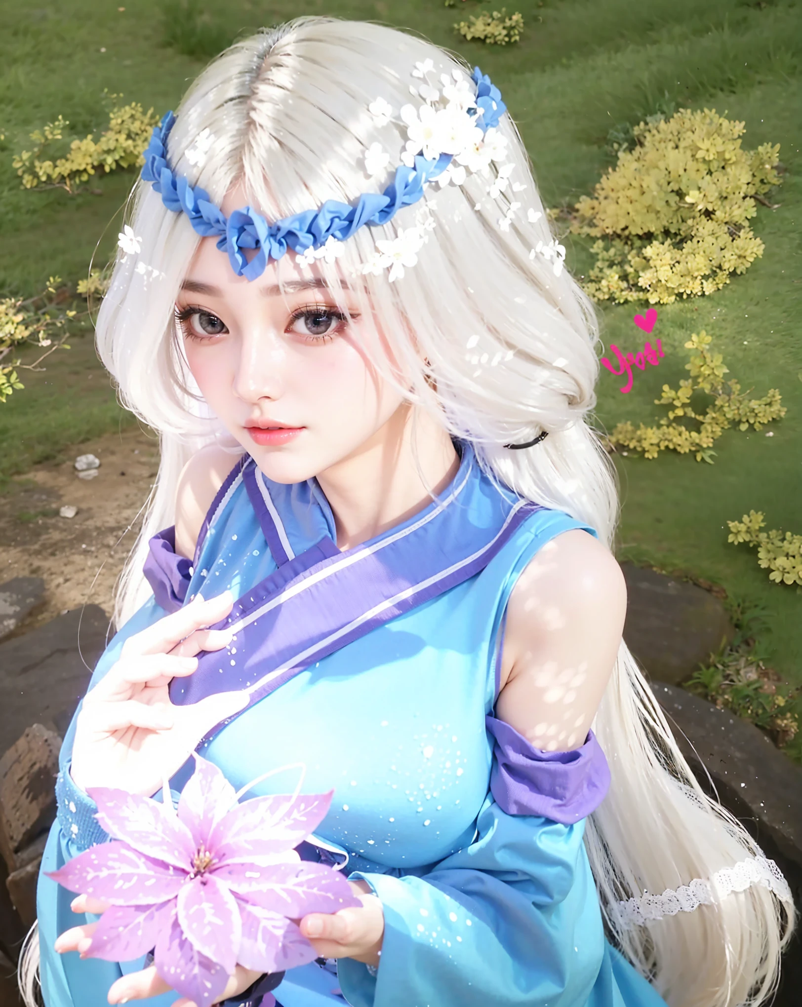 a close up of a girl , detailed hair , big booobs , shadowbringers cinematic, 4 k detail fantasy, a beautiful fantasy empress, game cg, xianxia fantasy, xianxia hero, 2. 5 d cgi anime fantasy artwork, cinematic goddess close shot, ruan jia and artgerm, wow 4 k detail fantasy, hyper-detailed fantasy character, high definition, hyper- detailed,perfect, fantastic, detailed facial and body skin texture, detailed vagina (pussy), detailed eyes, detailed everything.