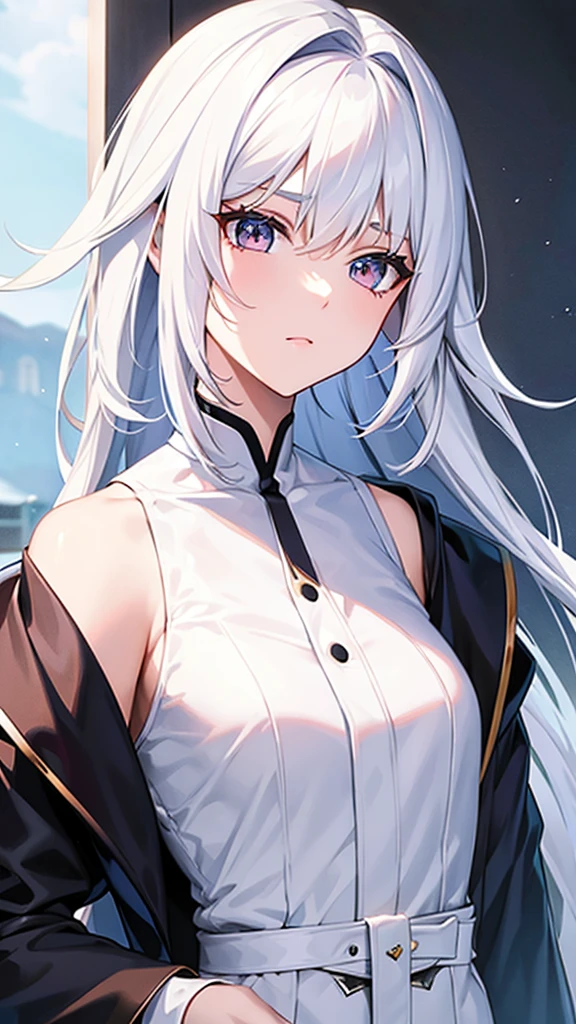 Anime with white hair