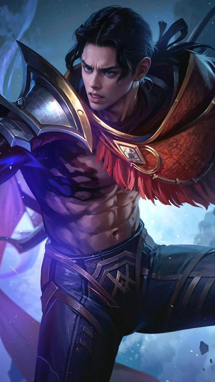 boy anime character with a bow and arrow in his hand, levi ackerman, (attack on titans anime), 4 k manga wallpaper, shingeki no kyojin, portrait of eren yeager, from attack on titan, attack on titan anime style, in attack on titan, snk, eren yeager, badass anime 8 k, attack on titan covert art