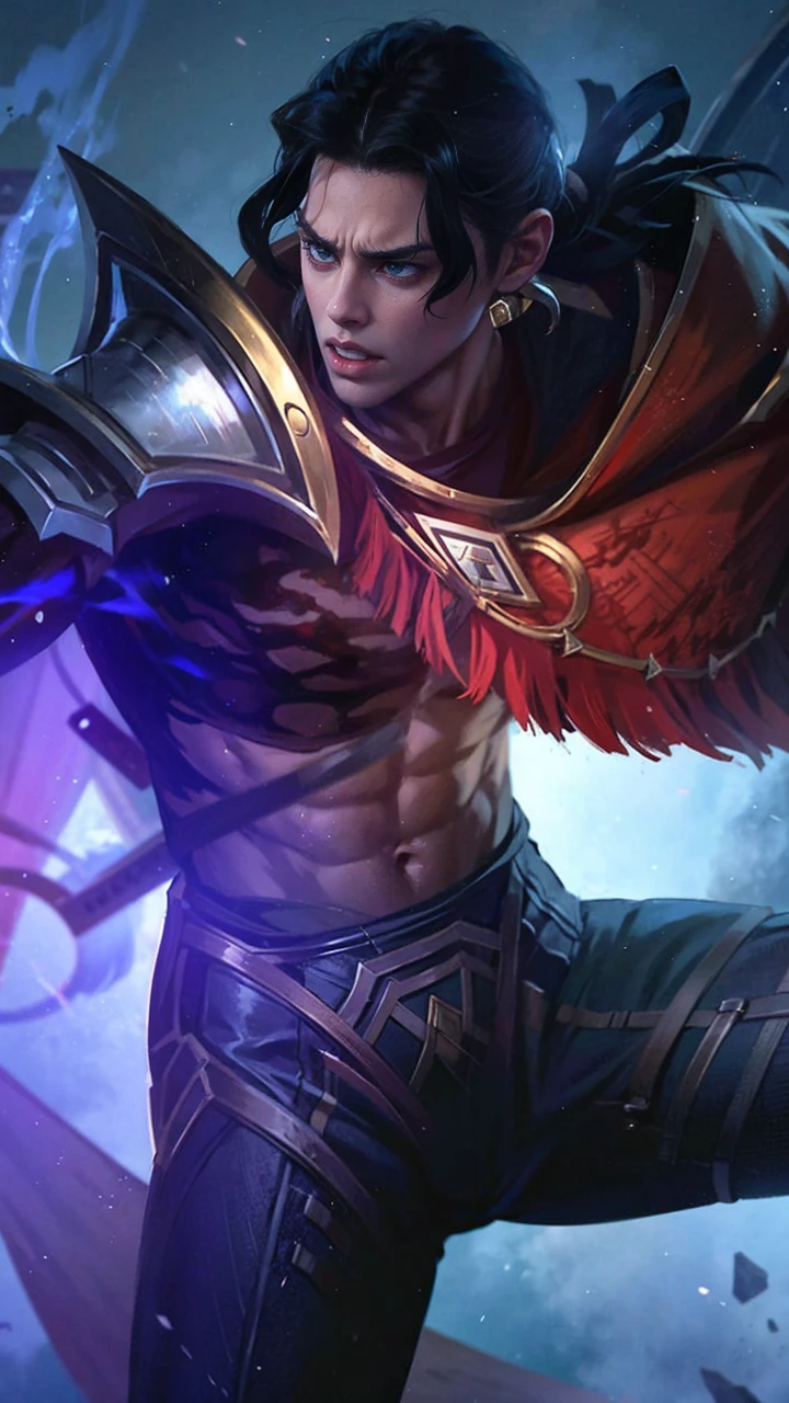 boy anime character with a bow and arrow in his hand, levi ackerman, (attack on titans anime), 4 k manga wallpaper, shingeki no kyojin, portrait of eren yeager, from attack on titan, attack on titan anime style, in attack on titan, snk, eren yeager, badass anime 8 k, attack on titan covert art