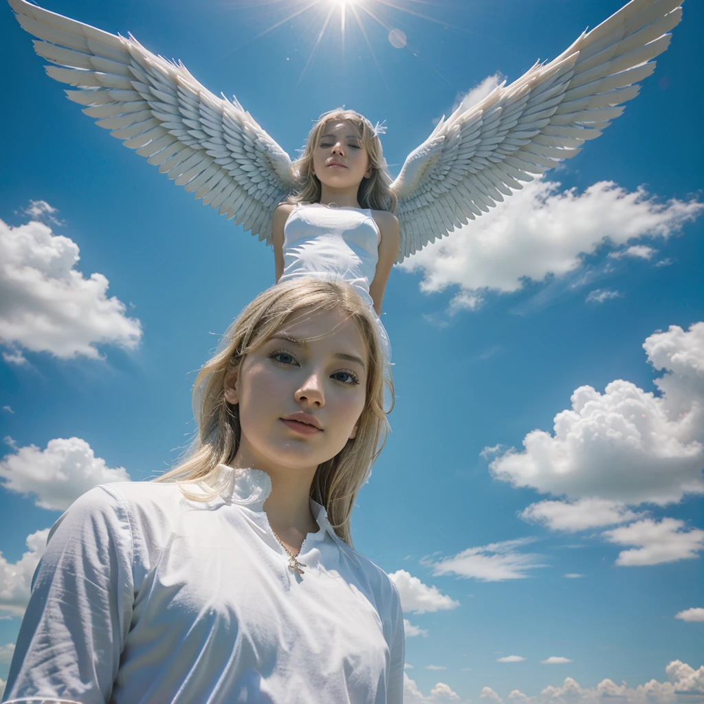Angel in the sky