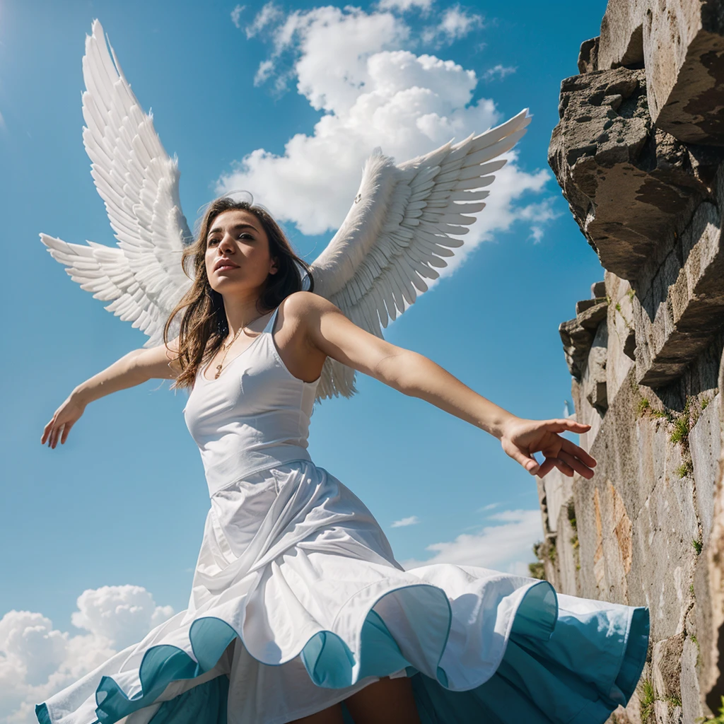 Angel in the sky