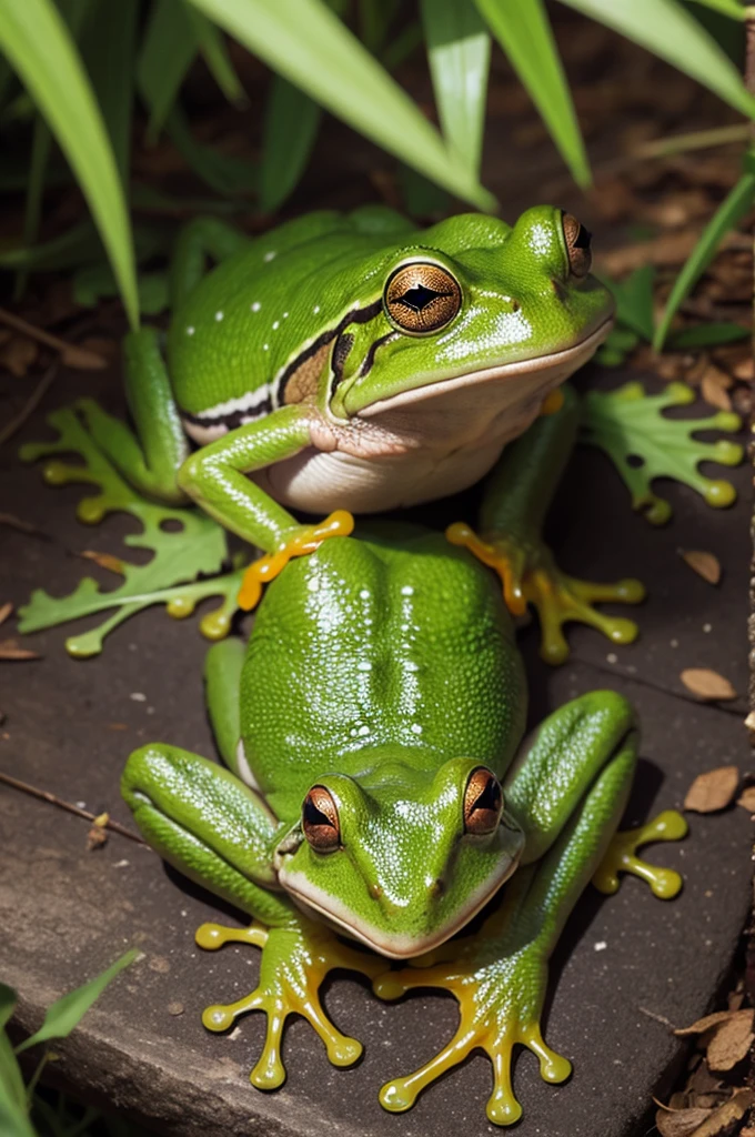 A frog