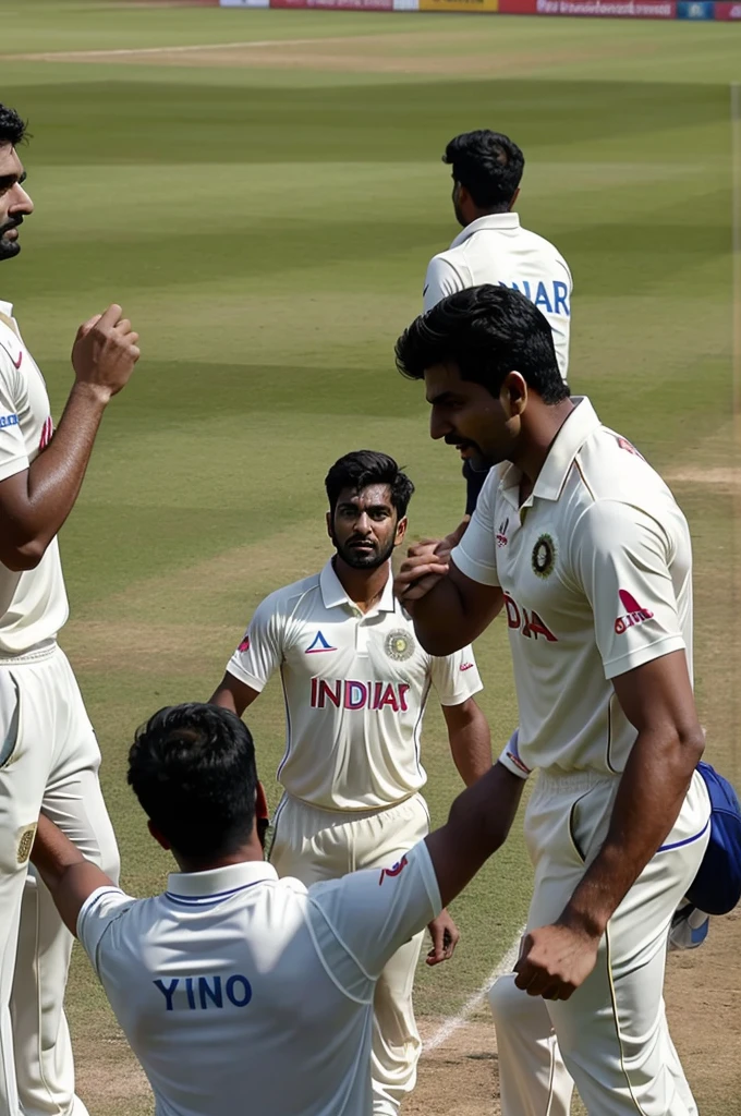 Certainly! Here's a prompt inspired by the dedication of the Indian cricket team:
"The Indian cricket team, fueled by passion and precision, is determined to redefine excellence in the game. Their relentless commitment to mastery is shaping a new era of cricketing brilliance."
