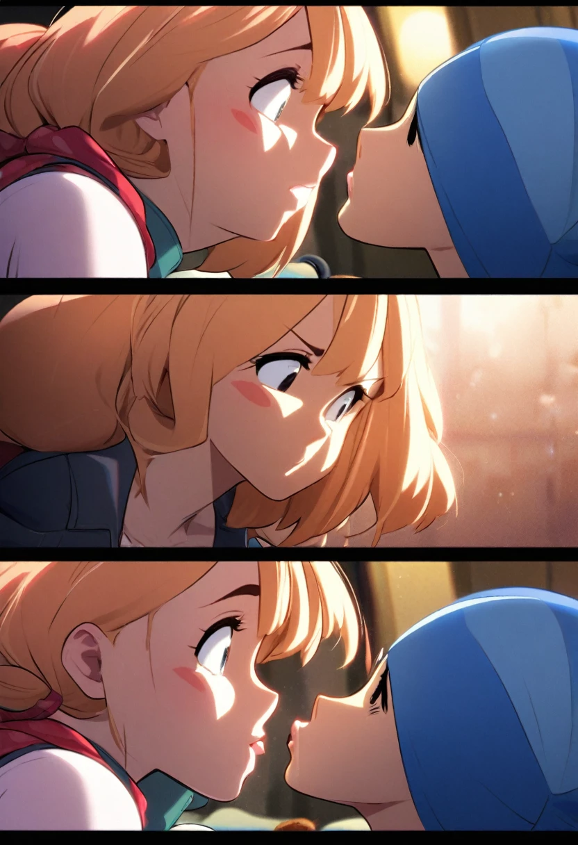 Sexy globen retriever pixar animated bikini kiss