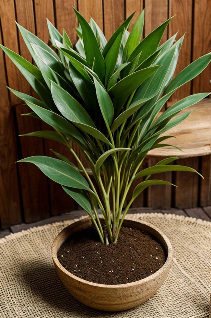 exotic scindapsus plant