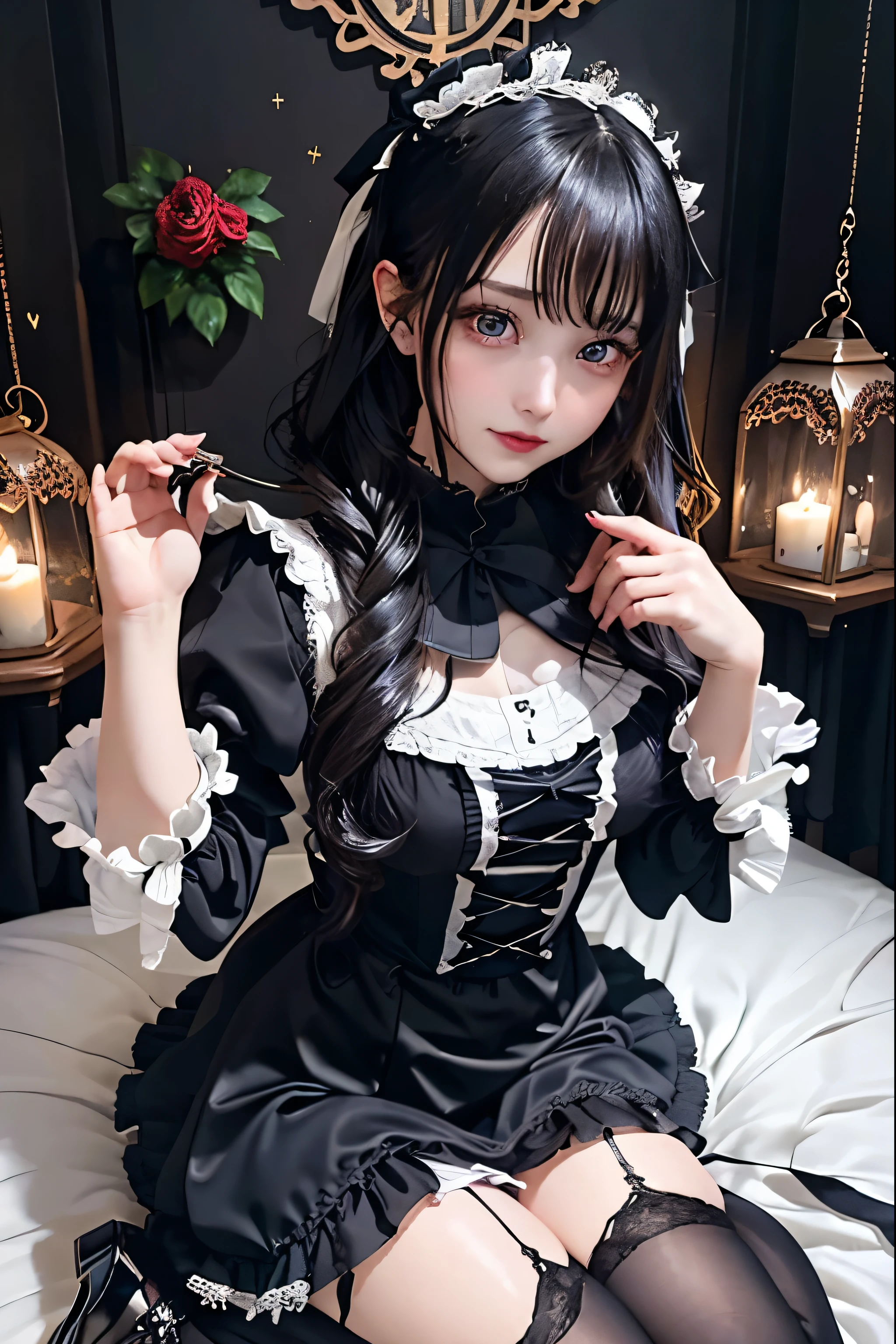 Hard Dark Gothic Makeup、Black dark eyeshadow、sad、Good skin radiance、Dark Gothicメイク、Dark smile、palace、The beauty of fragrance、24-years-old、Expression of intense sexual pleasure、Embarrassed look、Dark Gothic、Highest quality、Expression of sexual pleasure amid suffering、Drunk face、紫のMaid clothes、Mysterious、Noble、The face of someone holding it in the toilet、sexy、Loving smile、Twin tail hair、Right blue eye, Left eye is red、Super tempting pose、Platform Heel Shoes、Heavy makeup、Gothic ta clothes、Silver Hair、Long Hair Straight Hair、Cute Gothic Loliress、Beautiful Face、elegant features、Attractive face、Stained glass is the background、Chest glistening with sweat、The room is dark、goth long dress、Bell Sleeves、Wizard Sleeve、Decadent look、Sexually excited expression、Glossy thighs wet with water、Thighs that are wet and shiny with oil、Background of a room full of roses、sad expression、Rose Maiden、The embroidery is pink、The dress has pink embroidery.、Thigh-high socks、Knee-high socks、Gentle expression、Dark black eyeshadow、Stained glass and rose background、thighs are a little thin、Female Duo、Female couple、dark church background、Stained glass、Black metal world、Dark Castle、Dark Room、Slender body、gothic long dress、Victorian dress、Small breasts、Hold the wine in your right hand、Hold the lantern in your left hand、pantyhose、The bed is covered with roses、Lying in bed、Her thighs are shining with sweat、My body is wet and shiny、Lots of glitter on the thighs、sweating、My thighs are sticky from sweating、Sweat glistening on my thighs, The whole body is sweaty and shiny、I sweated a lot.、My thighs are sweaty、My thighs are wet、My thighs are shining with sweat、A lot of sweat glistening all over the body、Slender body、Put your head on the pillow、Sleeping on a bed、Beautiful legs、Sleep with your legs stretched、