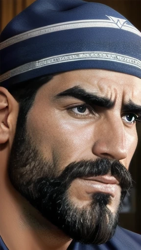 Yehuda men focus on face