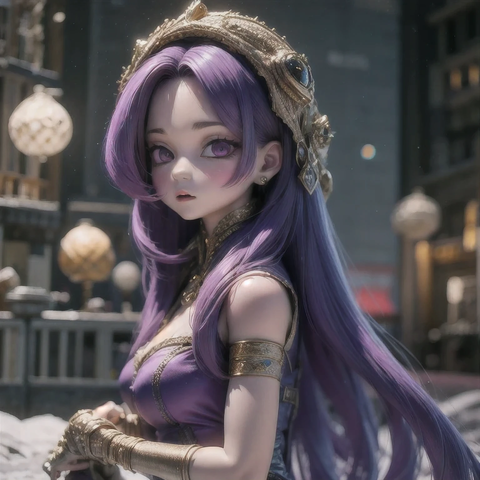 Purple Powder Queen