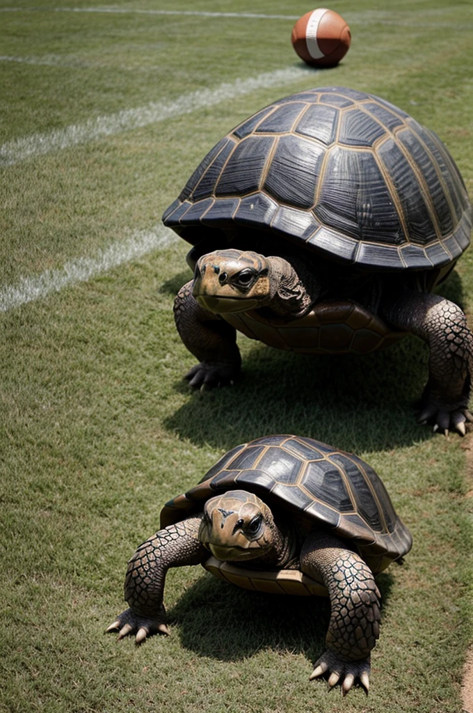 American football team mascot, Kansas city, tortoise