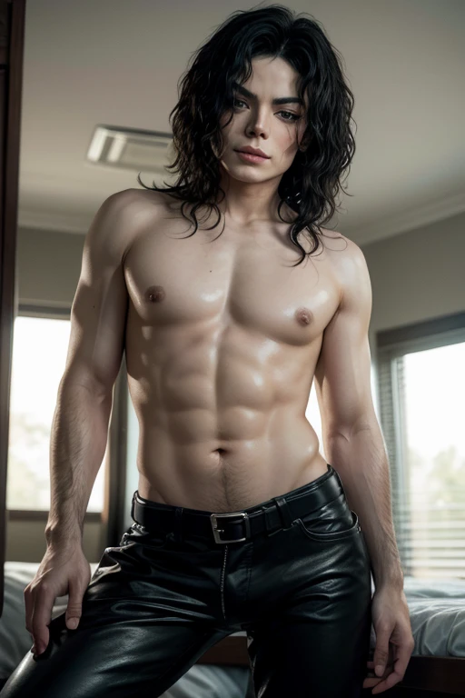 Michael Jackson Half naked