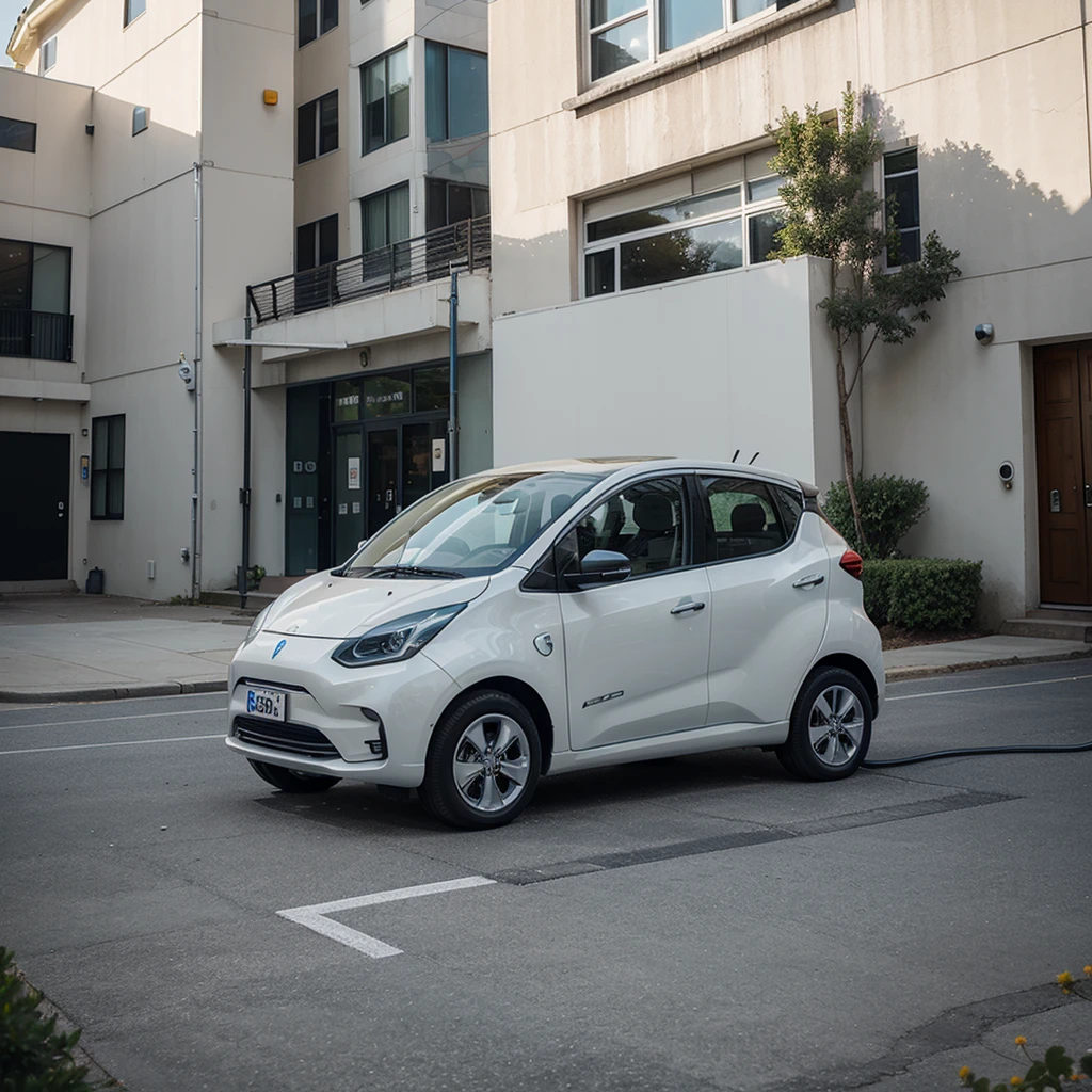 You can generate a logo for a company that sells electric vehicles