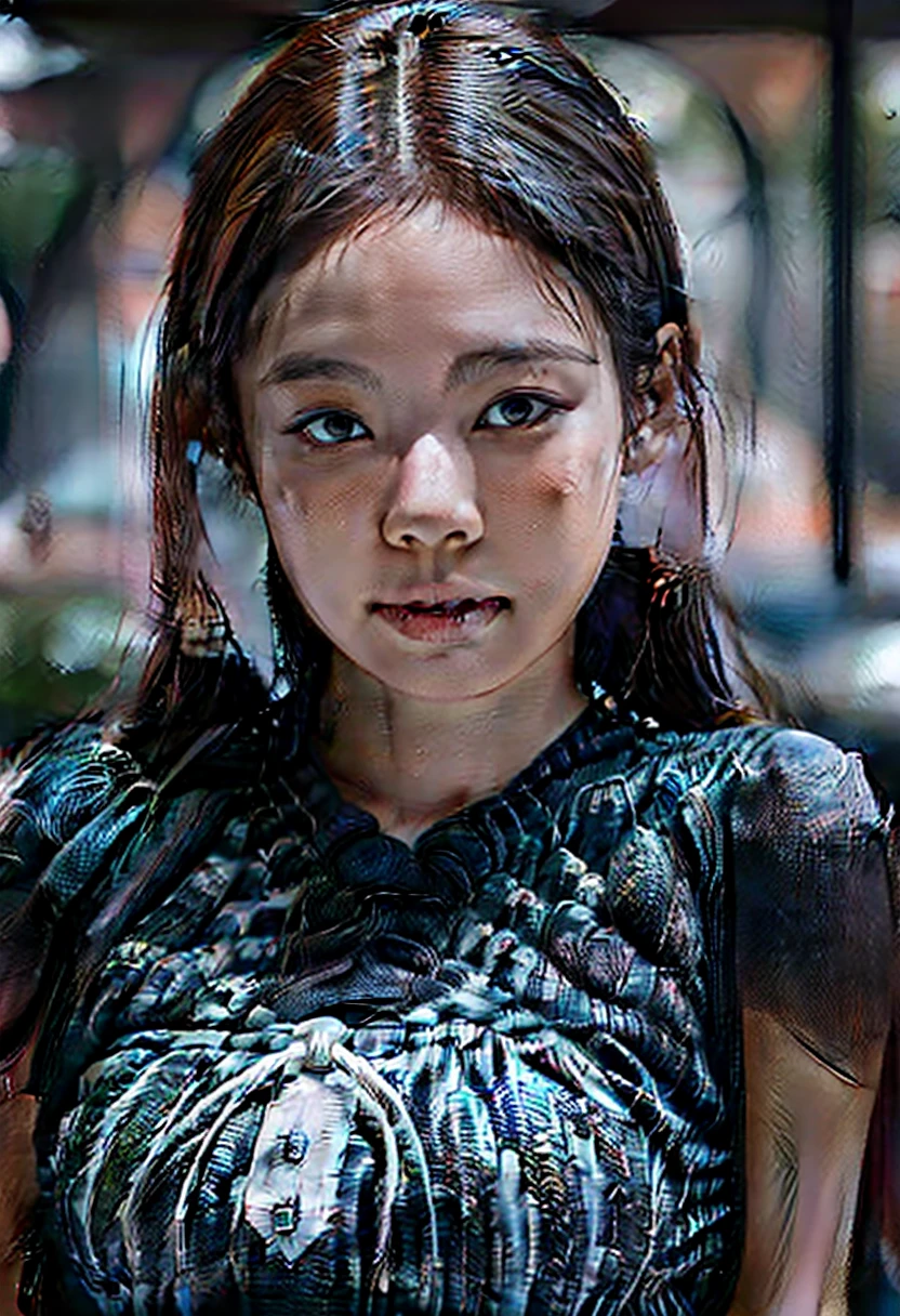 Wonyoung,1girl,solo,woman,complex 3d render ultra detailed, smile, portrait of beautiful woman, moody portrait, striking features, beauty, intricate details, dramatic composition, tension, contrast, texture, realism, high-quality rendering, stunning art, high quality, film grain, Fujifilm XT3,swirly bokeh,(realistic, photo-realistic:1.2),RAW photo,physically-based rendering,(looking at viewer:1.4),(8k, best quality, masterpiece:1.2),(full body shot:1.2),octane render,extremely detailed CG, unity 8k wallpaper,in street,urban,city,(studio soft light,sunlight:1.1),hyper realistic detail shiny skin,ultra detailed,(standing:1.1),(a girl is wearing sleeveless:1.5),(ultra realistic:1.2),(intricate:1.1),(photorealistic:1.1),1girl,(skinny:1.3),detailed background ,(large breasts:1.1) ,makeup
