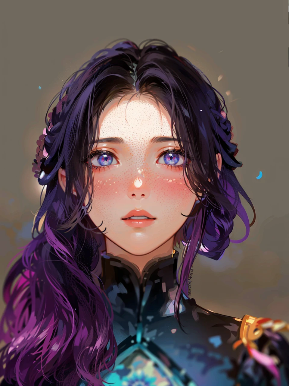 there is a woman that is looking at herself in the mirror, young lovely Korean faces, Soft portrait shot 8 K, Gorgeous young Korean woman, Beautiful young Korean woman, portrait of female korean idol, wan adorable korean face, jaeyeon nam, beautiful Korean women, young cute wan asian face, 8K Artgerm bokeh, cute korean actress