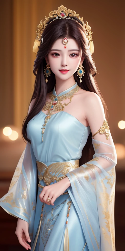 best quality, masterpiece, highres, 1young man, transparent silk china dress, beautiful face, hair ornament, looking at viewer, smile, closed mouth,lips, dress,hair ornament, necklace, jewelry, long hair, earrings, Beautiful face,upon_body, tyndall effect,photorealistic, dark studio, rim lighting, two tone lighting,(high detailed skin:1.2), 8k uhd, dslr, soft lighting, high quality, volumetric lighting, candid, Photograph, high resolution, 4k, 8k, Bokeh, hot male