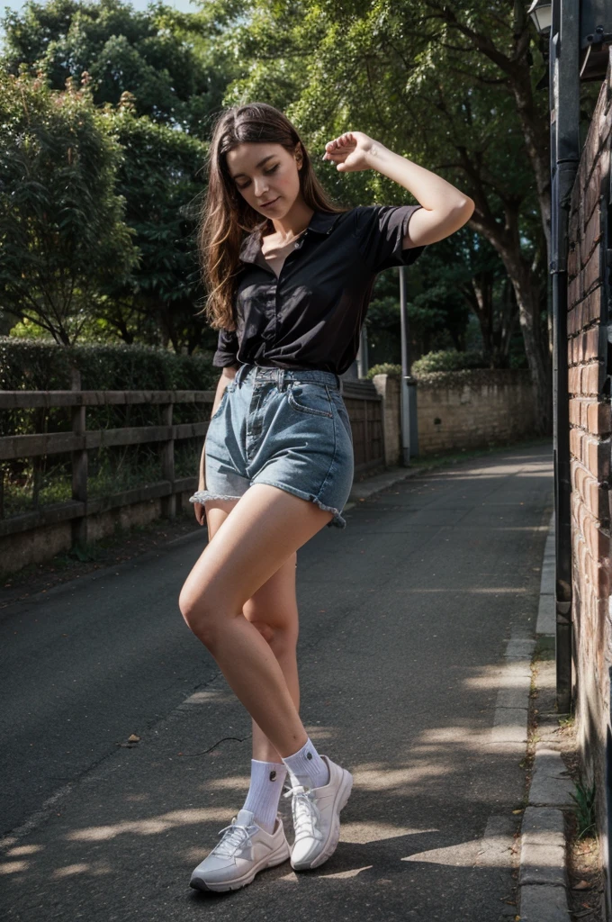 elle fait du velo