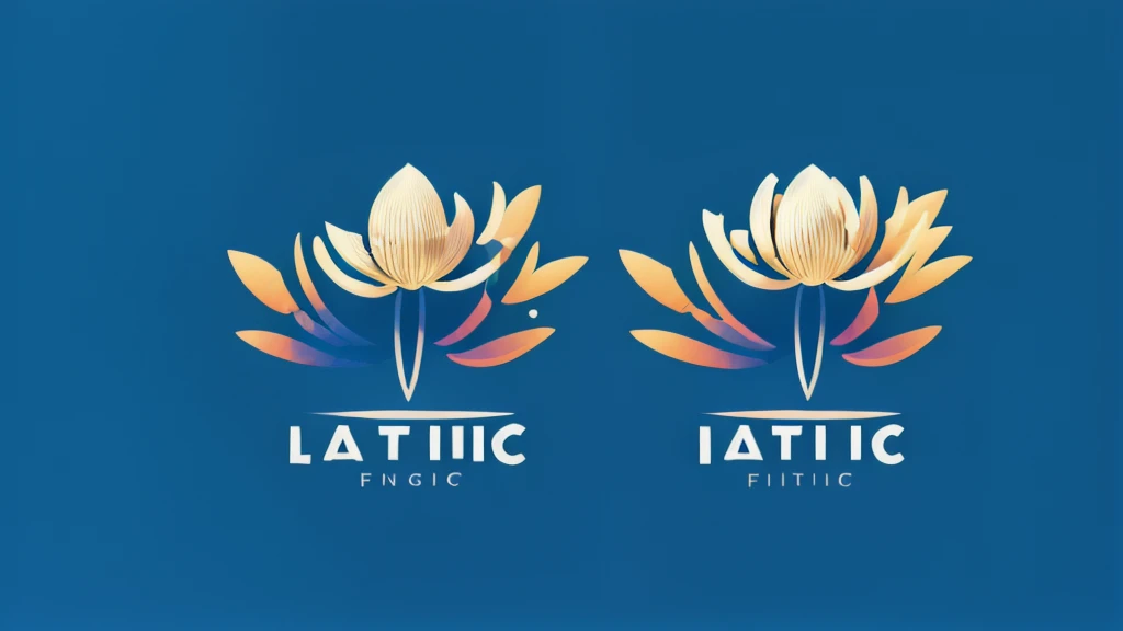 Realistic photo of (Lotus flower), icon, logo, Simple Background, Superior quality, masterpiece, 8K, Depth of written boundary, Intricate details, indigo, (No humans)