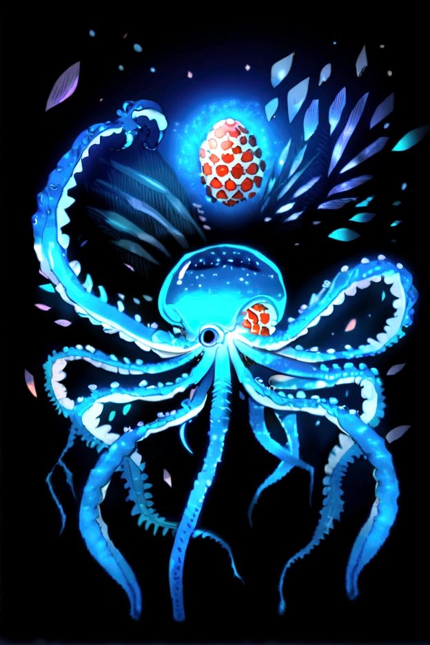 (In the water), octopus, (colorful coral reef ,In the water, Coral, Crystal clear water, ,sun rays ,Detailed marine plants, Life, Vibrant colors, Quiet atmosphere, Calm, swaying seaweed ,Alien species, A dazzling array of colors) , (Highest quality,High resolution:1.2), (In the water photography), (Vibrant), (Soft and diffuse lighting)