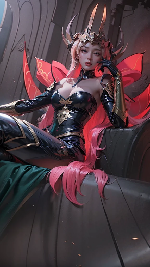 a close up of a 4 girls  , blonde hair babe, big booobs ,  shadowbringers cinematic, 4 k detail fantasy, a beautiful fantasy empress, game cg, xianxia fantasy, xianxia hero, 2. 5 d cgi anime fantasy artwork, cinematic goddess close shot, ruan jia and artgerm, wow 4 k detail fantasy, hyperdetailed fantasy character