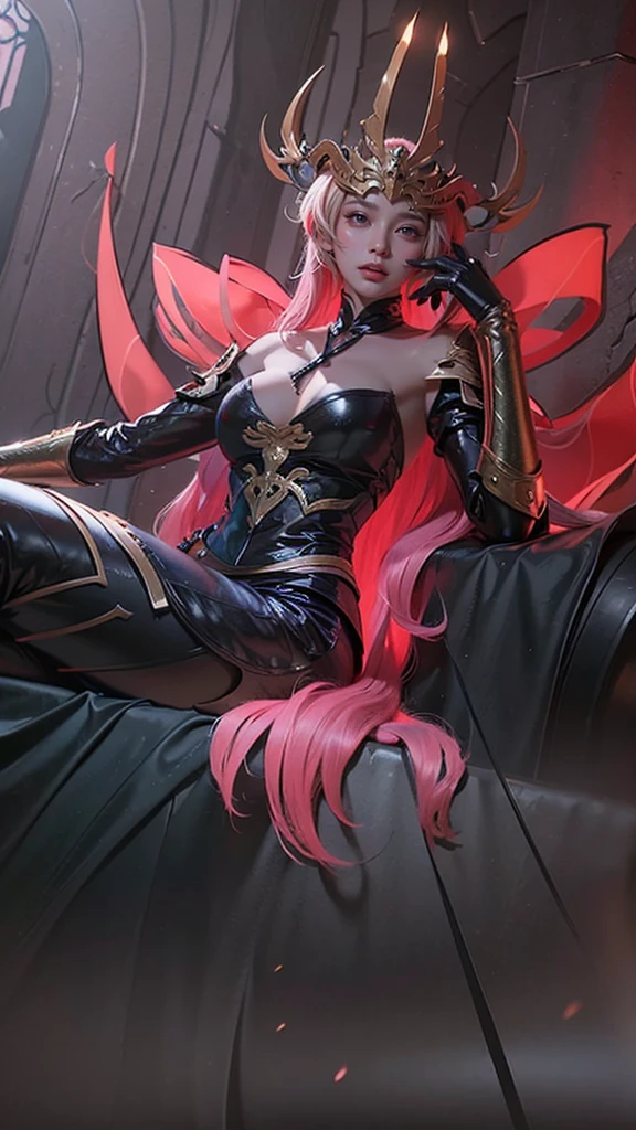 a close up of a 4 girls , blonde hair babe, big booobs , shadowbringers cinematic, 4 k detail fantasy, a beautiful fantasy empress, game cg, xianxia fantasy, xianxia hero, 2. 5 d cgi anime fantasy artwork, cinematic goddess close shot, ruan jia and artgerm, wow 4 k detail fantasy, hyperdetailed fantasy character