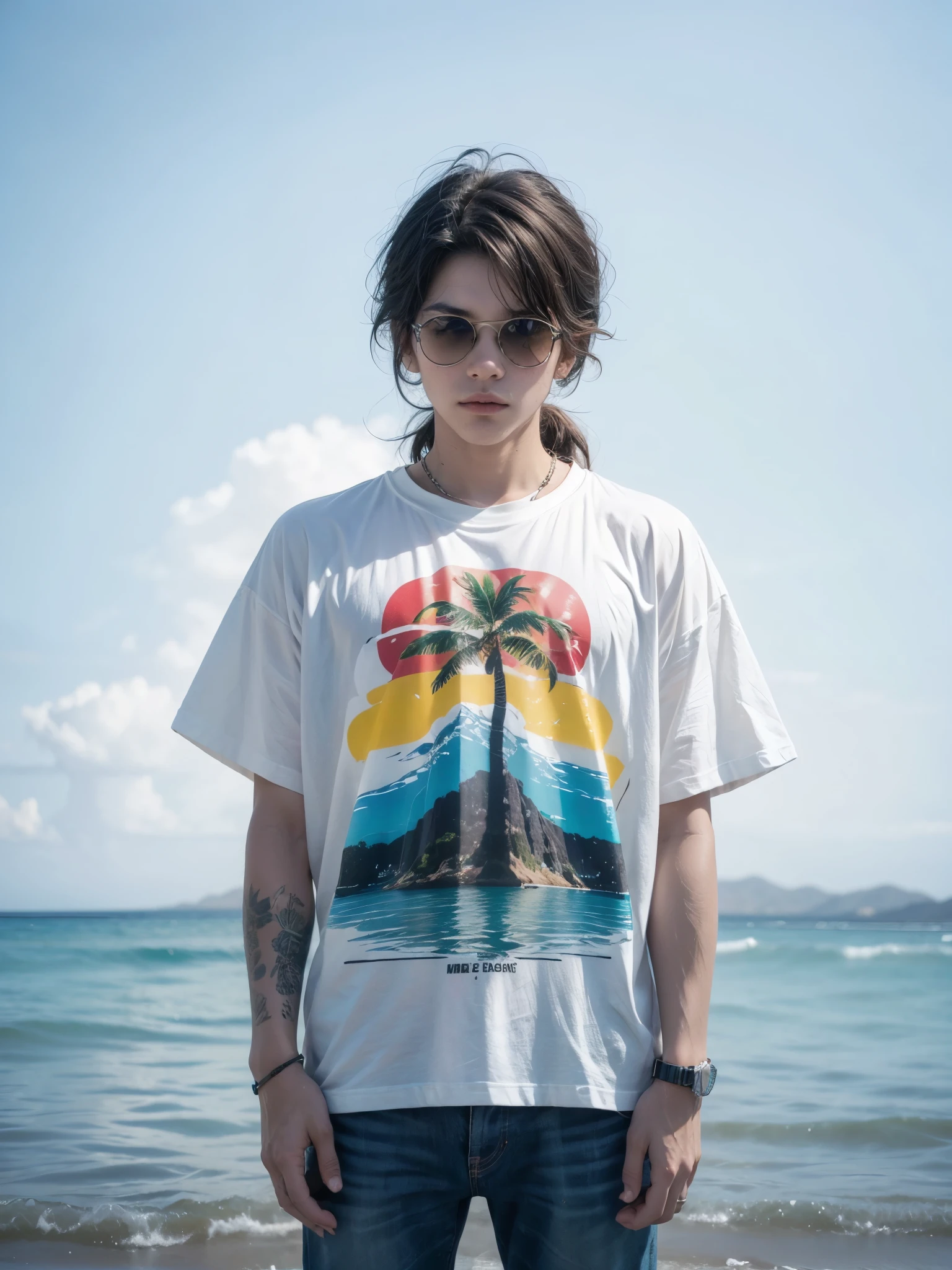 t shirt design, rzminjornada, vectorial art, summer project, hot as hawaii